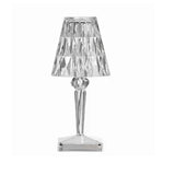 Fitting LED | Crystal LED Table Lamp Rechargeable Touch Dimmable