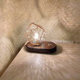 Fitting LED | Crystal Stone LED Table Lamp Modern Decorative Bedside Light