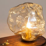 Fitting LED | Crystal Stone LED Table Lamp Modern Decorative Bedside Light