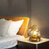 Fitting LED | Crystal Stone LED Table Lamp Modern Decorative Bedside Light