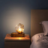 Fitting LED | Crystal Stone LED Table Lamp Modern Decorative Bedside Light