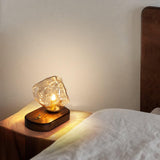Fitting LED | Crystal Stone LED Table Lamp Modern Decorative Bedside Light