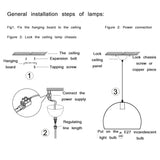 Fitting LED | Industrial Vintage LED Ceiling Light Metal Flush Mount Lamp