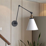 Fitting LED | Modern Adjustable Arm Wall Lamp for Industrial Accent Lighting