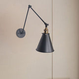 Fitting LED | Modern Adjustable Arm Wall Lamp for Industrial Accent Lighting