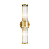 Fitting LED | Modern Brass Glass Wall Sconce for Luxury Ambient Lighting