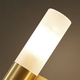 Fitting LED | Modern Brass Wall Sconce with Frosted Glass for Elegant Lighting