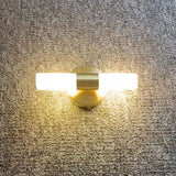 Fitting LED | Modern Brass Wall Sconce with Frosted Glass for Elegant Lighting