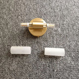 Fitting LED | Modern Brass Wall Sconce with Frosted Glass for Elegant Lighting