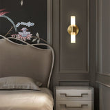 Fitting LED | Modern Brass Wall Sconce with Frosted Glass for Elegant Lighting