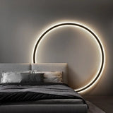 Fitting LED | Modern Circular LED Wall Light for Stylish Ambient Bedroom Lighting