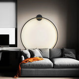 Fitting LED | Modern Circular LED Wall Light for Stylish Ambient Bedroom Lighting