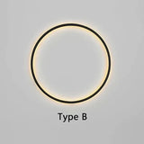 Fitting LED | Modern Circular LED Wall Light for Stylish Ambient Bedroom Lighting
