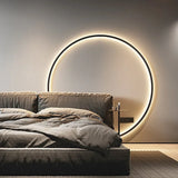 Fitting LED | Modern Circular LED Wall Light for Stylish Ambient Bedroom Lighting