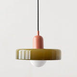 Fitting LED | Modern Color Block Pendant Light for Stylish Kitchen and Dining Lighting