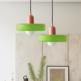 Fitting LED | Modern Color Block Pendant Light for Stylish Kitchen and Dining Lighting