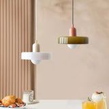Fitting LED | Modern Color Block Pendant Light for Stylish Kitchen and Dining Lighting