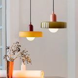 Fitting LED | Modern Color Block Pendant Light for Stylish Kitchen and Dining Lighting