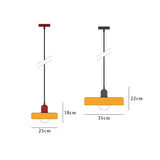 Fitting LED | Modern Color Block Pendant Light for Stylish Kitchen and Dining Lighting
