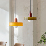 Fitting LED | Modern Color Block Pendant Light for Stylish Kitchen and Dining Lighting