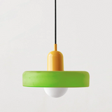 Fitting LED | Modern Color Block Pendant Light for Stylish Kitchen and Dining Lighting
