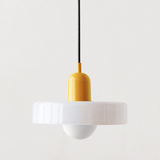 Fitting LED | Modern Color Block Pendant Light for Stylish Kitchen and Dining Lighting