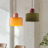 Fitting LED | Modern Colorful Glass Pendant Light for Stylish Ambient Lighting