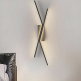 Fitting LED | Modern Cross LED Wall Light for Contemporary Accent Lighting