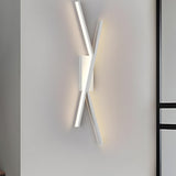 Fitting LED | Modern Cross LED Wall Light for Contemporary Accent Lighting