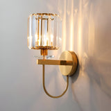 Fitting LED | Modern Crystal Glass Wall Sconce for Elegant Ambient Lighting