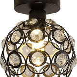 Fitting LED | Modern Crystal LED Ceiling Light Decorative Flush Mount Lamp