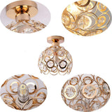 Fitting LED | Modern Crystal LED Ceiling Light Decorative Flush Mount Lamp