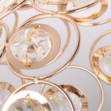 Fitting LED | Modern Crystal LED Ceiling Light Decorative Flush Mount Lamp