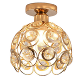 Fitting LED | Modern Crystal LED Ceiling Light Decorative Flush Mount Lamp