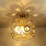 Fitting LED | Modern Crystal LED Ceiling Light Decorative Flush Mount Lamp