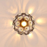 Fitting LED | Modern Crystal LED Ceiling Light Decorative Flush Mount Lamp