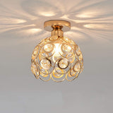 Fitting LED | Modern Crystal LED Ceiling Light Decorative Flush Mount Lamp