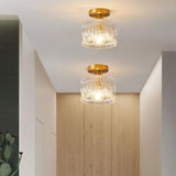 Fitting LED | Modern Crystal LED Ceiling Light Elegant Flush Mount Lamp