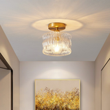 Fitting LED | Modern Crystal LED Ceiling Light Elegant Flush Mount Lamp