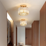 Fitting LED | Modern Crystal LED Ceiling Light Luxury Flush Mount Lamp