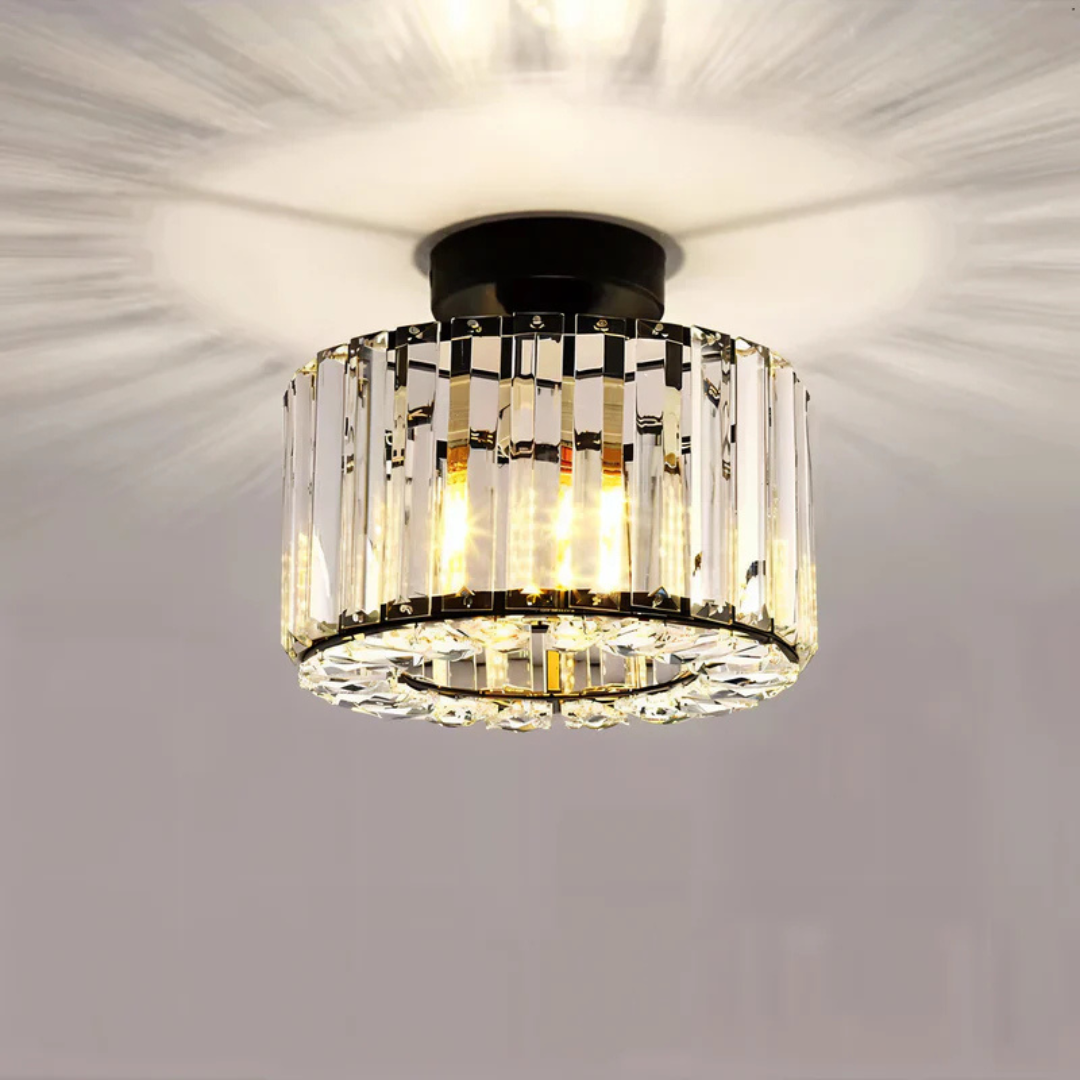 Fitting LED | Modern Crystal LED Ceiling Light Luxury Flush Mount Lamp