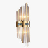 Fitting LED | Modern Crystal Tube Wall Sconce for Luxury Ambient Lighting