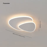 Fitting LED | Modern Curved LED Ceiling Light for Contemporary Ambient Lighting