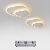 Fitting LED | Modern Curved LED Ceiling Light for Contemporary Ambient Lighting