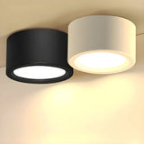 Fitting LED | Modern Cylindrical LED Ceiling Light Minimalist Surface Mount Lamp
