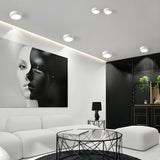 Fitting LED | Modern Cylindrical LED Ceiling Light Minimalist Surface Mount Lamp