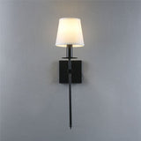 Fitting LED | Modern Fabric Wall Sconce for Elegant Ambient Lighting