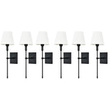 Fitting LED | Modern Fabric Wall Sconce for Elegant Ambient Lighting
