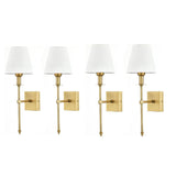 Fitting LED | Modern Fabric Wall Sconce for Elegant Ambient Lighting