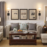 Fitting LED | Modern Fabric Wall Sconce for Elegant Ambient Lighting